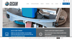 Desktop Screenshot of gecam-srl.it